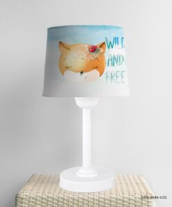 آباژور اتاق دخترانه طرح روباه مدل Wild and Free