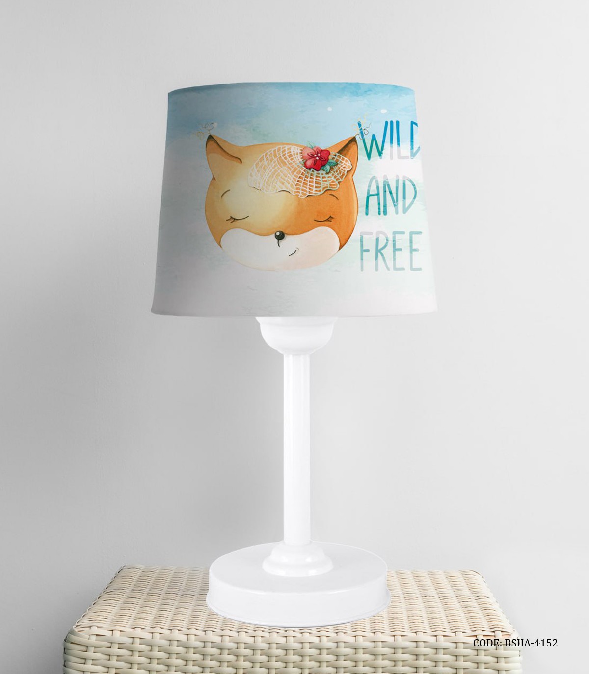 آباژور اتاق دخترانه طرح روباه مدل Wild and Free
