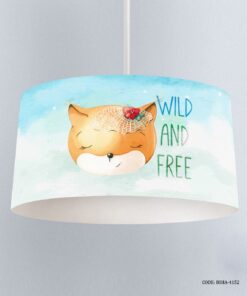 لوستر اتاق دخترانه طرح روباه مدل Wild and Free