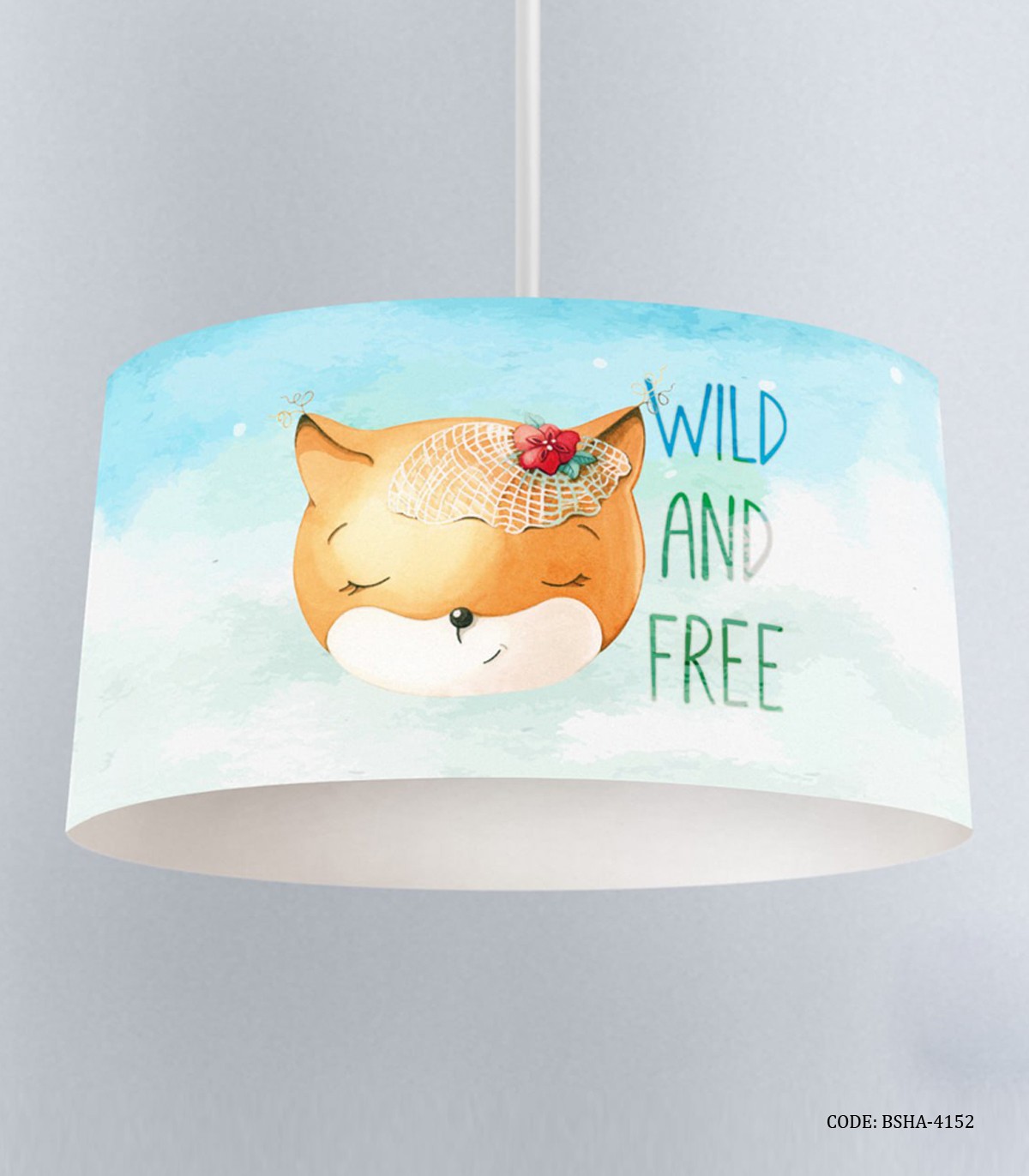 لوستر اتاق دخترانه طرح روباه مدل Wild and Free