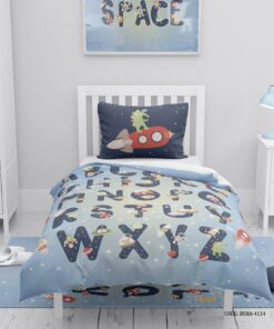 روتختی پسرانه 4 تکه طرح فضانوردی مدل Spzce