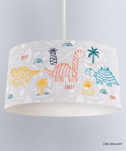 لوستر اتاق پسرانه طرح دایناسور مدل Triceratops