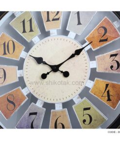 ساعت دیواری مدرن قاب شیشه ای بدون صفحه  طرح آرتین