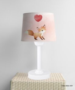 آباژور اتاق دخترانه طرح روباه مدل Little Foxy