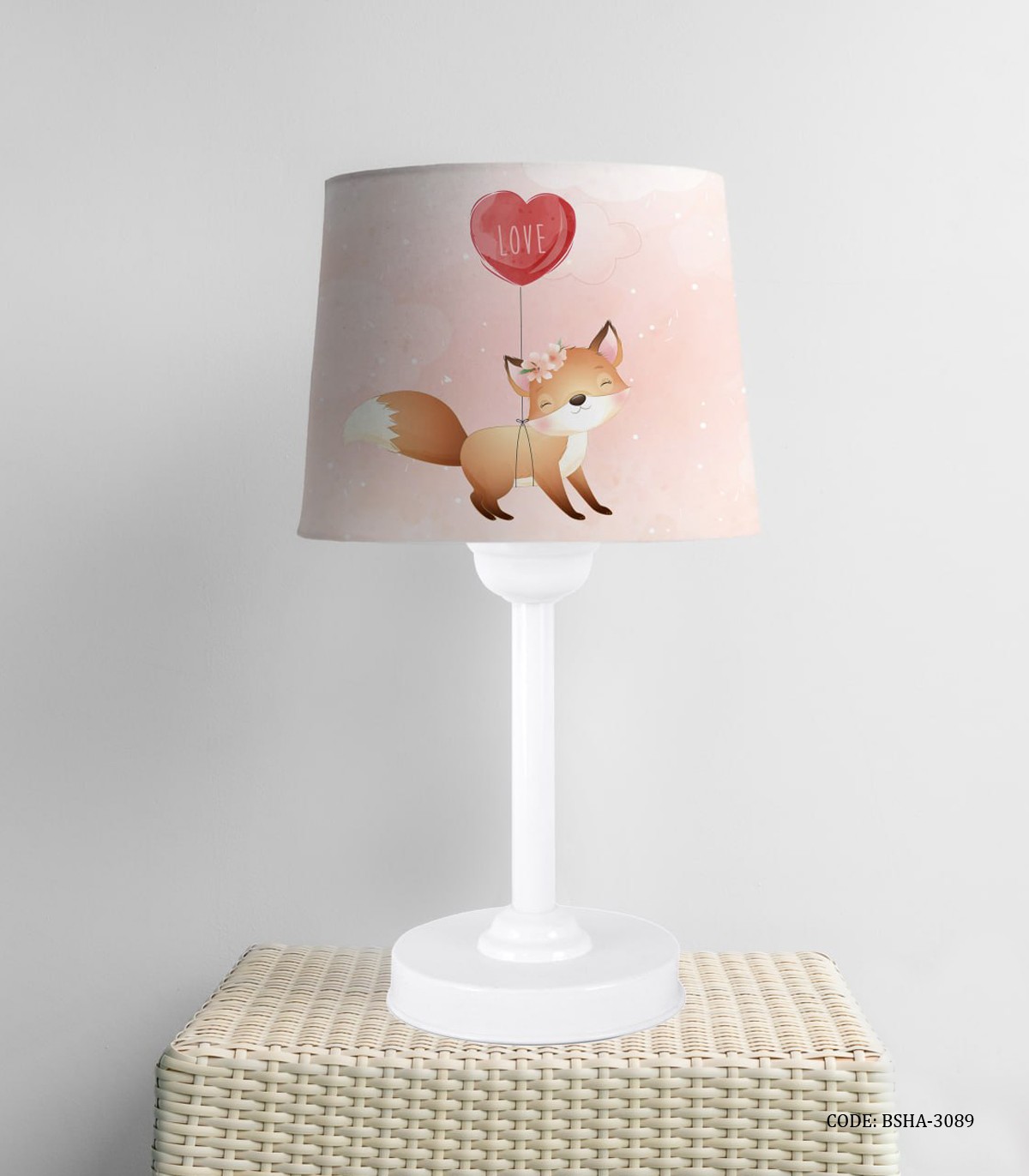 آباژور اتاق دخترانه طرح روباه مدل Little Foxy