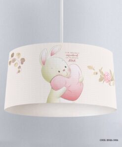 لوستر اتاق دخترانه طرح خرگوش مدل The secret of love