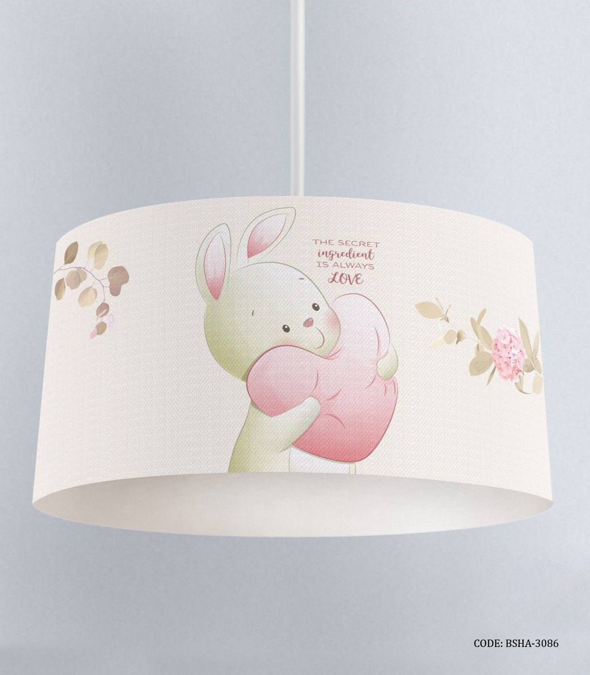 لوستر اتاق دخترانه طرح خرگوش مدل The secret of love