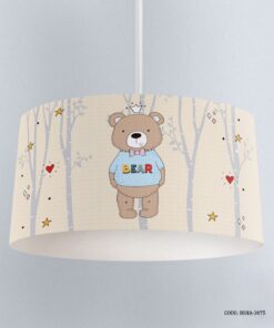 لوستر اتاق پسرانه طرح خرس مدل The king of the toys land