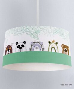 لوستر اتاق پسرانه طرح حیوانات مدل Animals Party