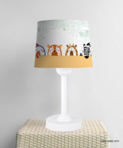 آباژور اتاق پسرانه طرح حیوانات مدل Animals Party