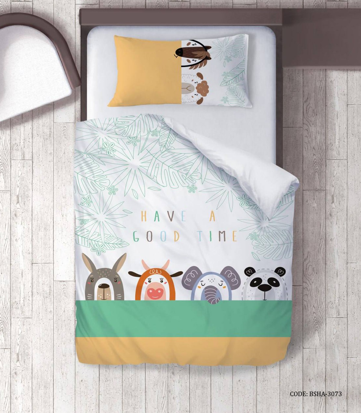 روتختی پسرانه 4 تکه طرح حیوانات مدل Animals Party