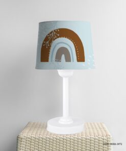 آباژور آبی اتاق پسرانه طرح حلزون مدل Snail