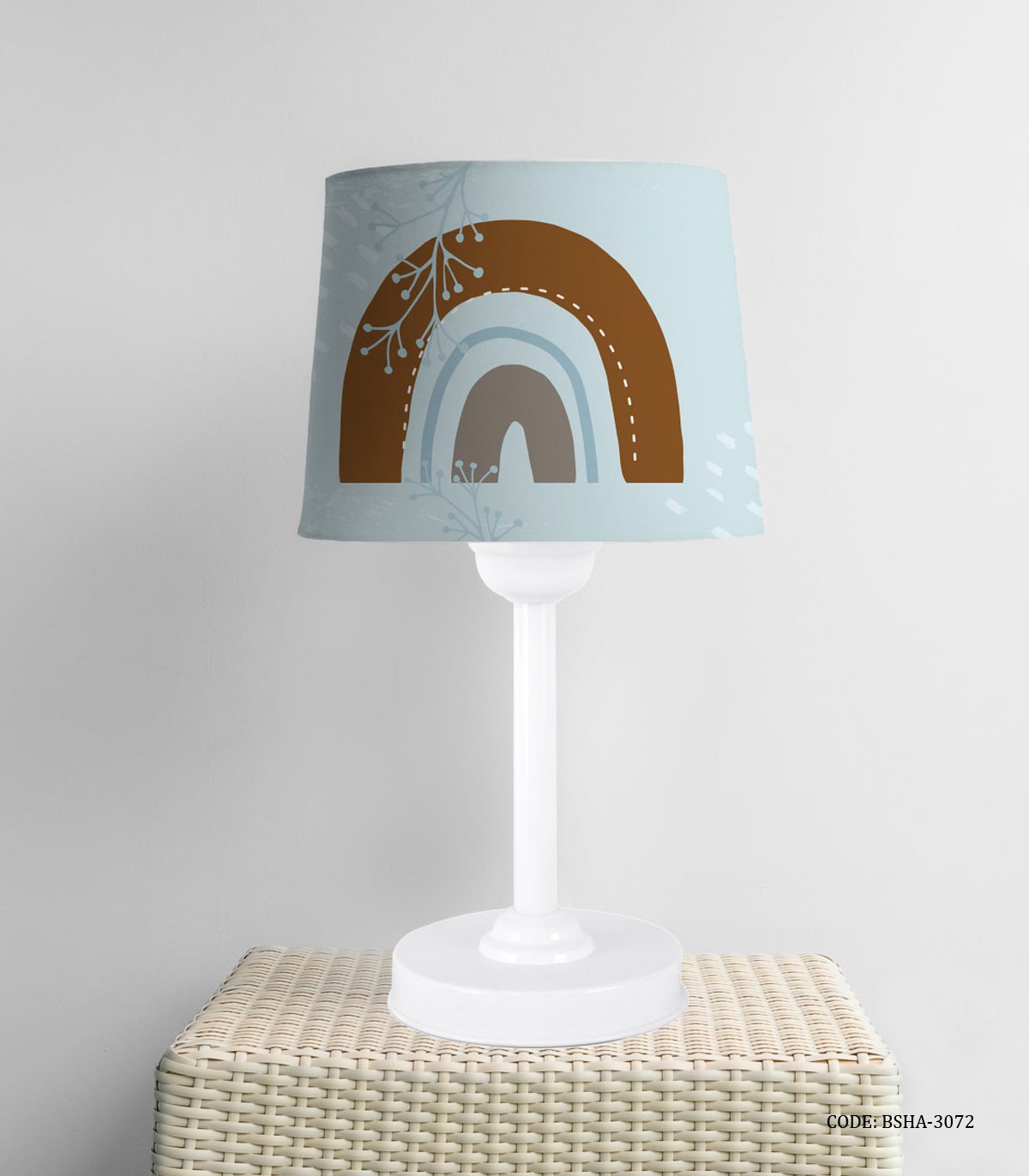 آباژور آبی اتاق پسرانه طرح حلزون مدل Snail