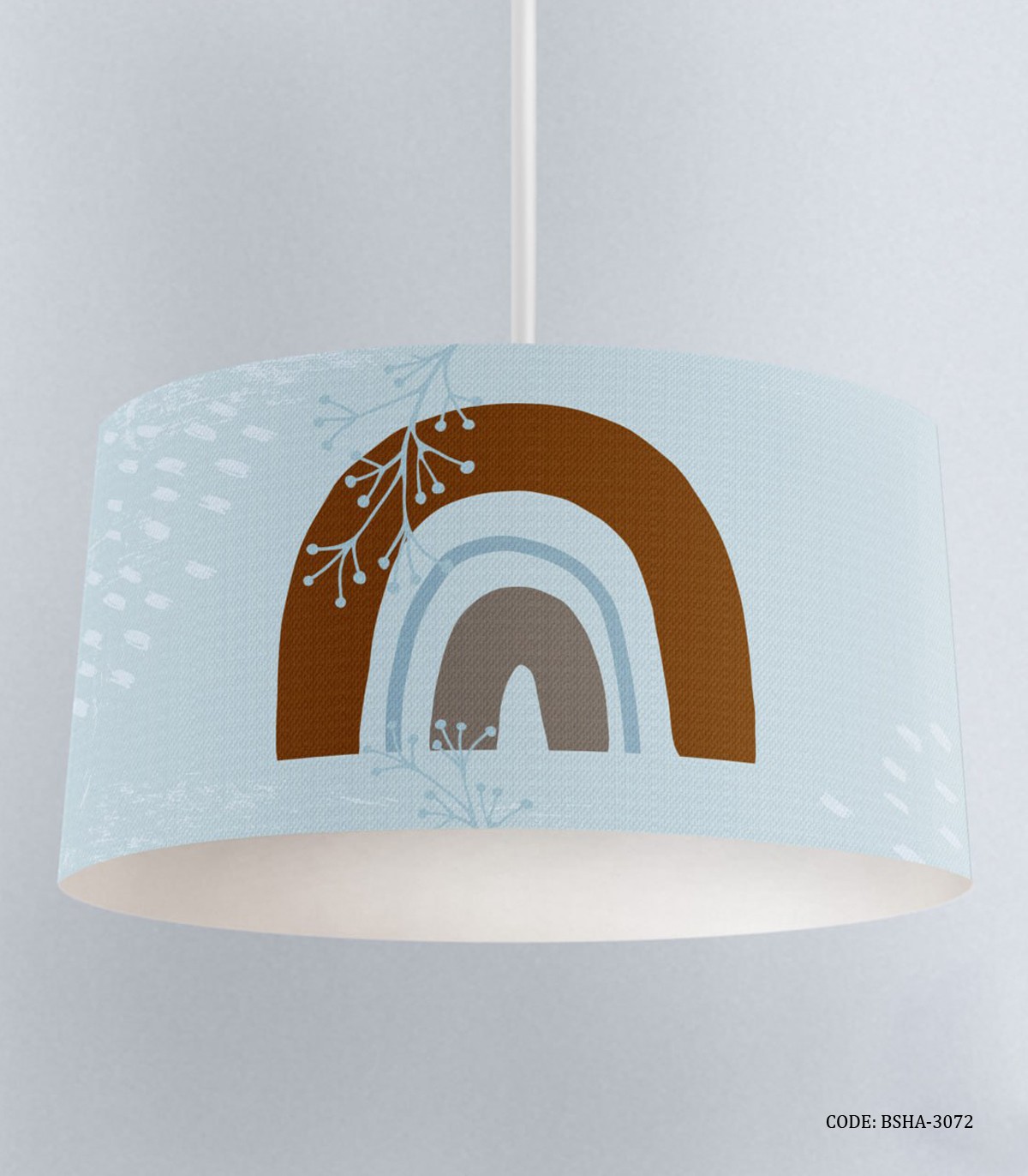 لوستر آبی اتاق پسرانه طرح حلزون مدل Snail