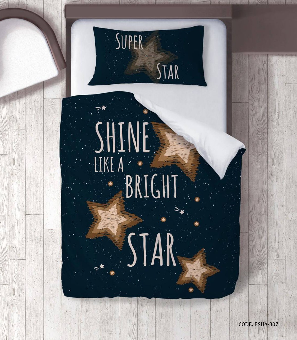 روتختی پسرانه 4 تکه طرح ستاره مدل Shine Like a Star