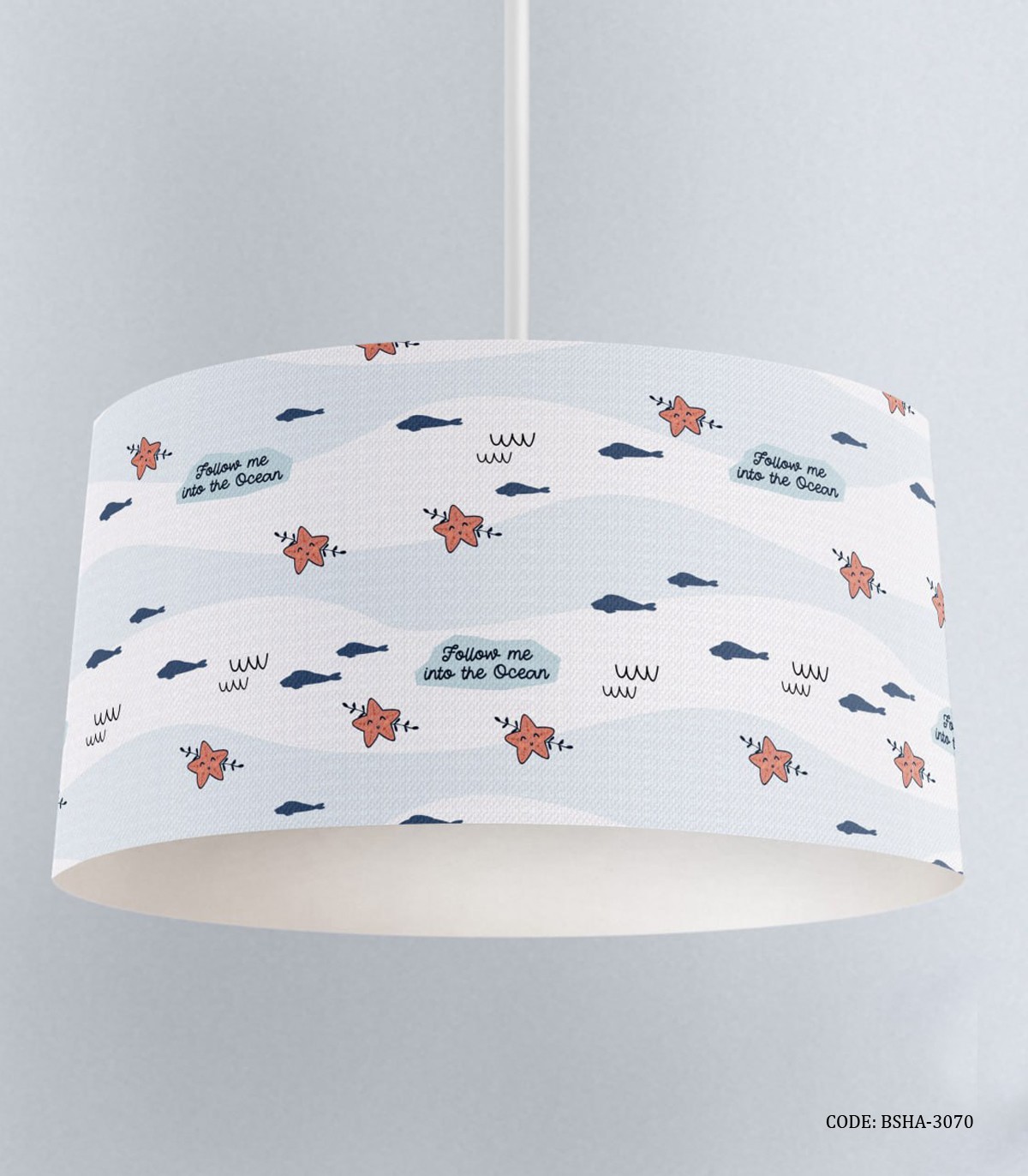 لوستر اتاق پسرانه طرح دلفین مدل In the Ocean