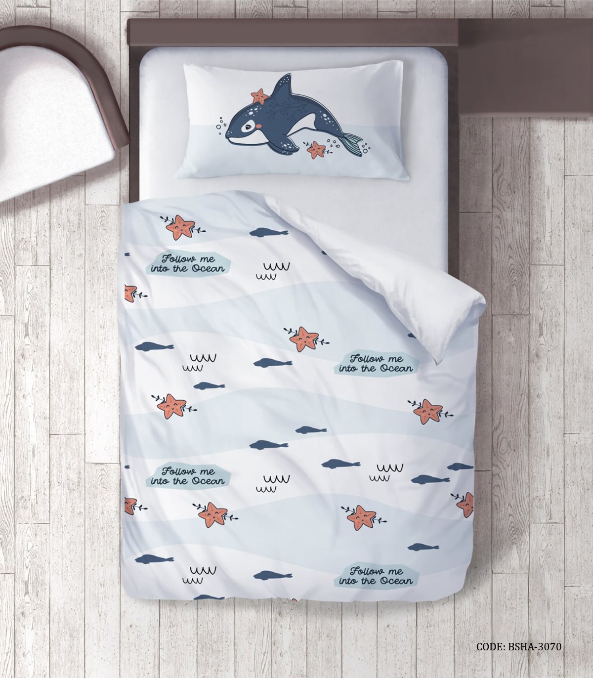 روتختی پسرانه 4 تکه طرح دلفین مدل In the Ocean