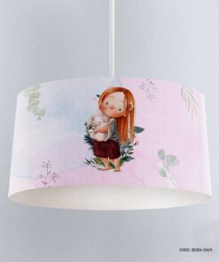 لوستر اتاق دخترانه طرح دختر خرگوش به دست مدل My Doll