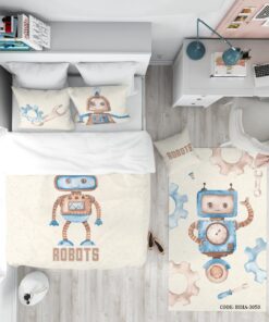 روتختی کودک پسرانه طرح ربات مدل ROBATS