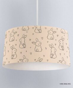 لوستر اتاق دخترانه طرح خرگوش مدل I am Cute