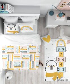 روتختی کودک پسرانه طرح خرس قطبی مدل It"s Winter