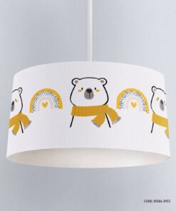 لوستر اتاق پسرانه طرح خرس قطبی مدل It"s Winter