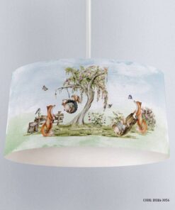 لوستر اتاق پسرانه طرح روباه و خرگوش مدل We"re Friends