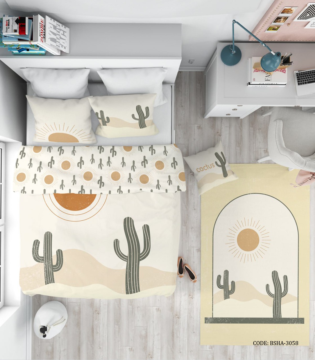 روتختی کودک پسرانه طرح خورشید مدل Desert