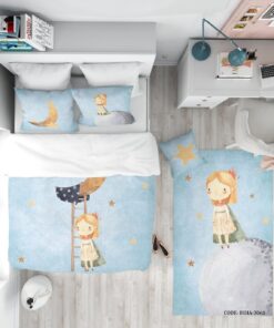 روتختی کودک دخترانه طرح مسافر زمین