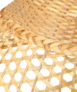 لوستر آشپزخانه حصیری مدل مهتاب