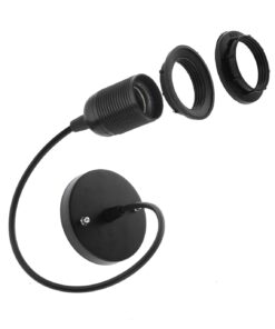 لوستر آشپزخانه حصیری مدل مهتاب