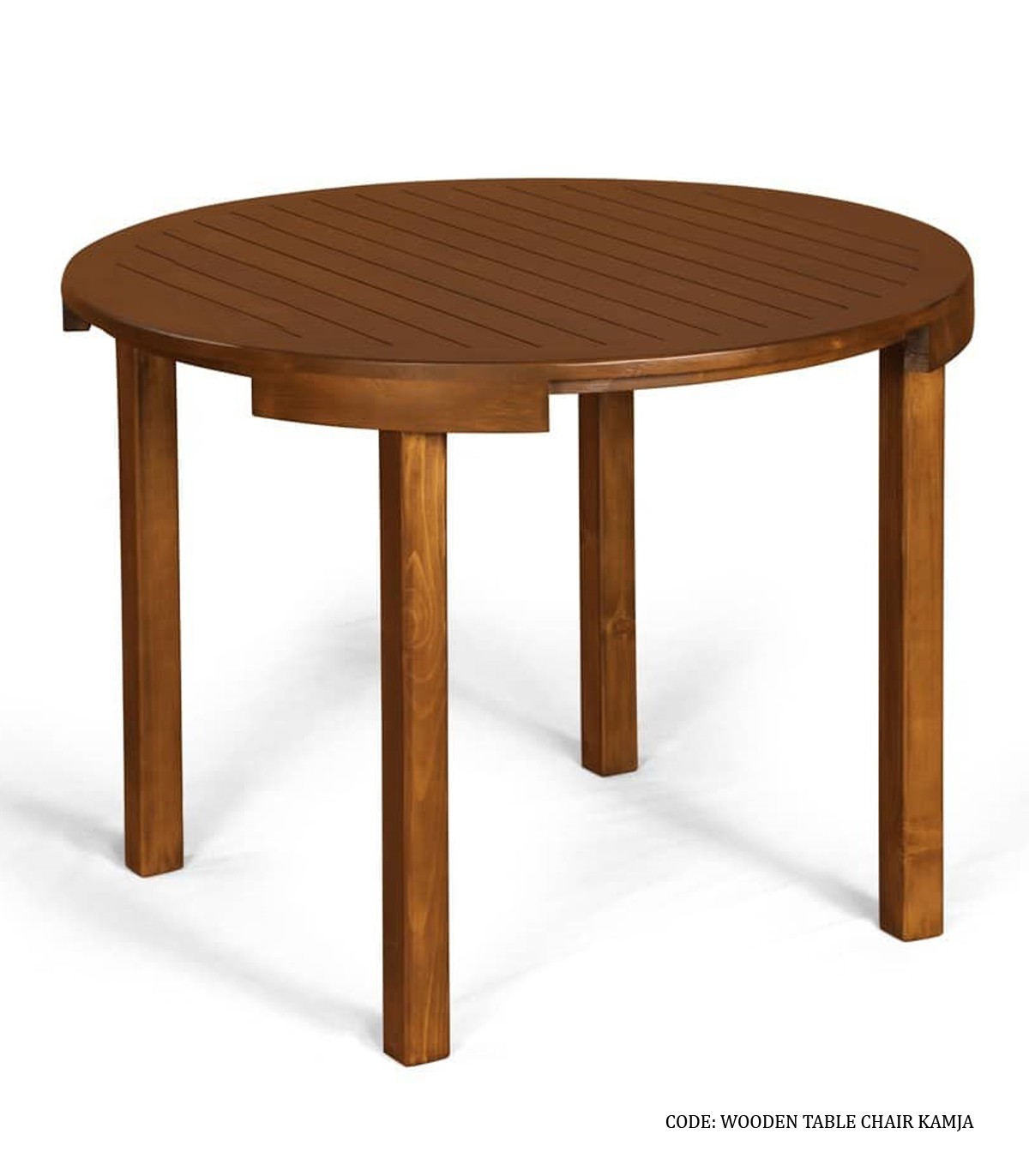 میز ناهارخوری چوبی چهارنفره کم جا مدل سورنا