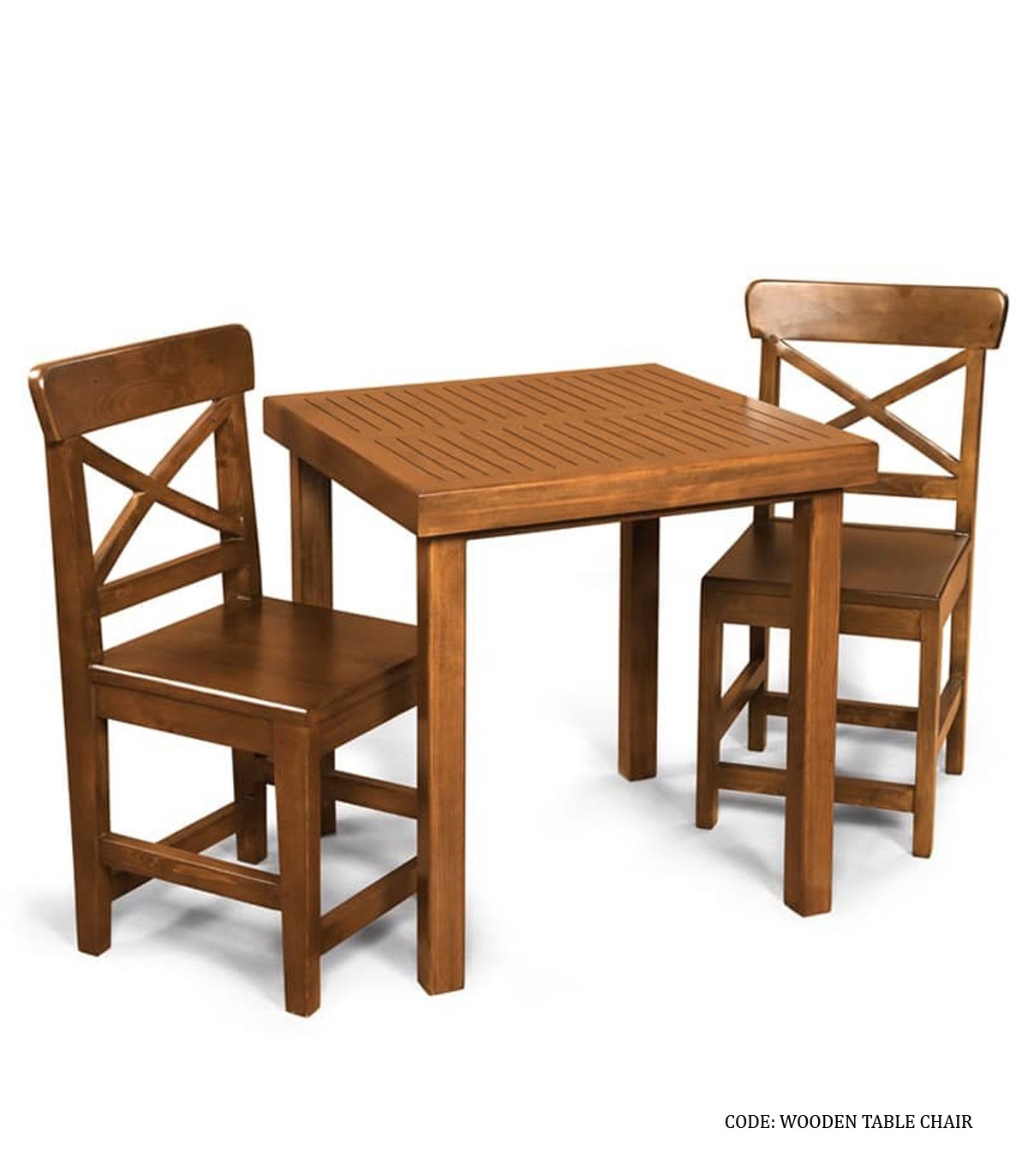 صندلی چوبی ناهارخوری مدل ضربدری