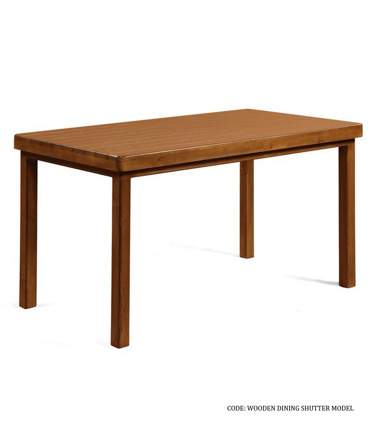 میز ناهارخوری چوبی 6 نفره مستطیل مدل سوین