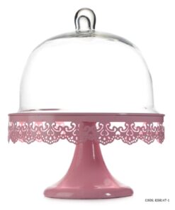 کیک خوری لب توری طرح ایکیا صورتی