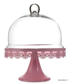 کیک خوری صورتی طرح ایکیا سایز بزرگ