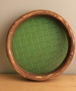 سینی چوبی اکسسوری گرد مدل نارون