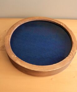 سینی چوبی اکسسوری گرد مدل نارون