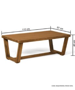 میز جلو مبلی مدرن سری Rojan