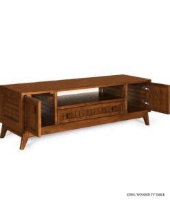 میز  تلویزیون چوبی طول 150مدل روناک