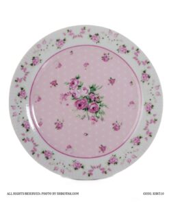 بشقاب میوه خوری آنجل صورتی