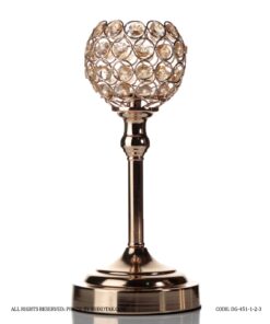 جاشمعی طلایی دو عددی طرح دیاموند