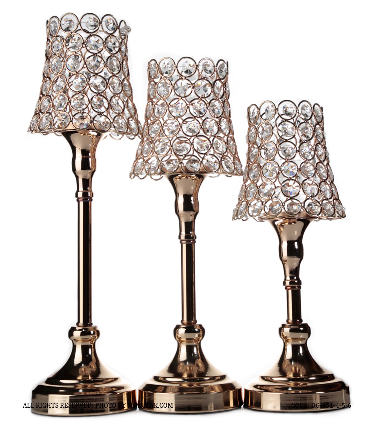 جاشمعی مدل آباژور طلایی