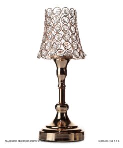 جاشمعی مدل آباژور طلایی