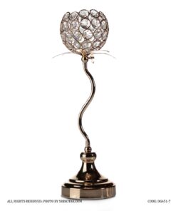 جاشمعی طلایی گلبرگ دار