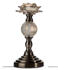 شمعدان سلطنتی طرح گل گوی دار