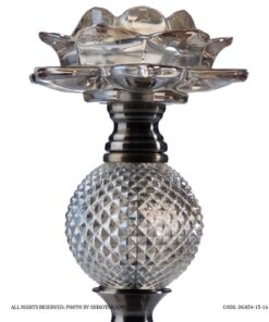 شمعدان سلطنتی طرح گل گوی دار