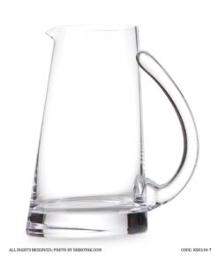 سس خوری شیشه ای دسته منحنی متوسط