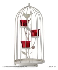 قفس تزیینی وارمردار سه تایی طرح درخت