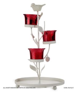 قفس تزیینی وارمردار سه تایی طرح درخت